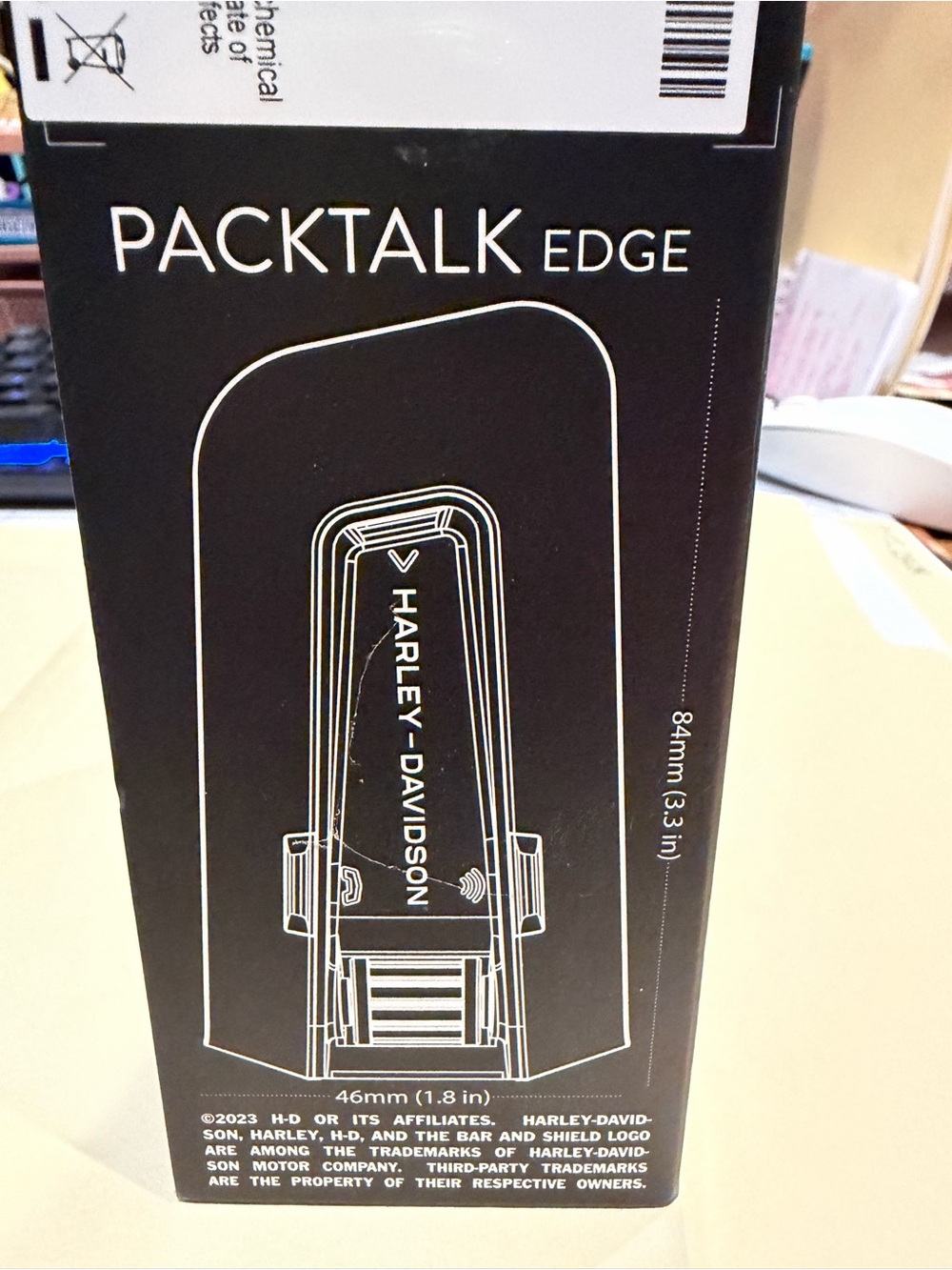 Harley-Davidson Packtalk Edge Communicator — Black